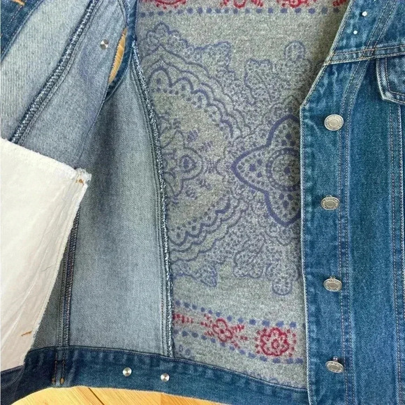 Pendleton Denim and Wool Vest - Picture 3 of 5